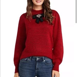 NWOT CeCe Bow Sweater